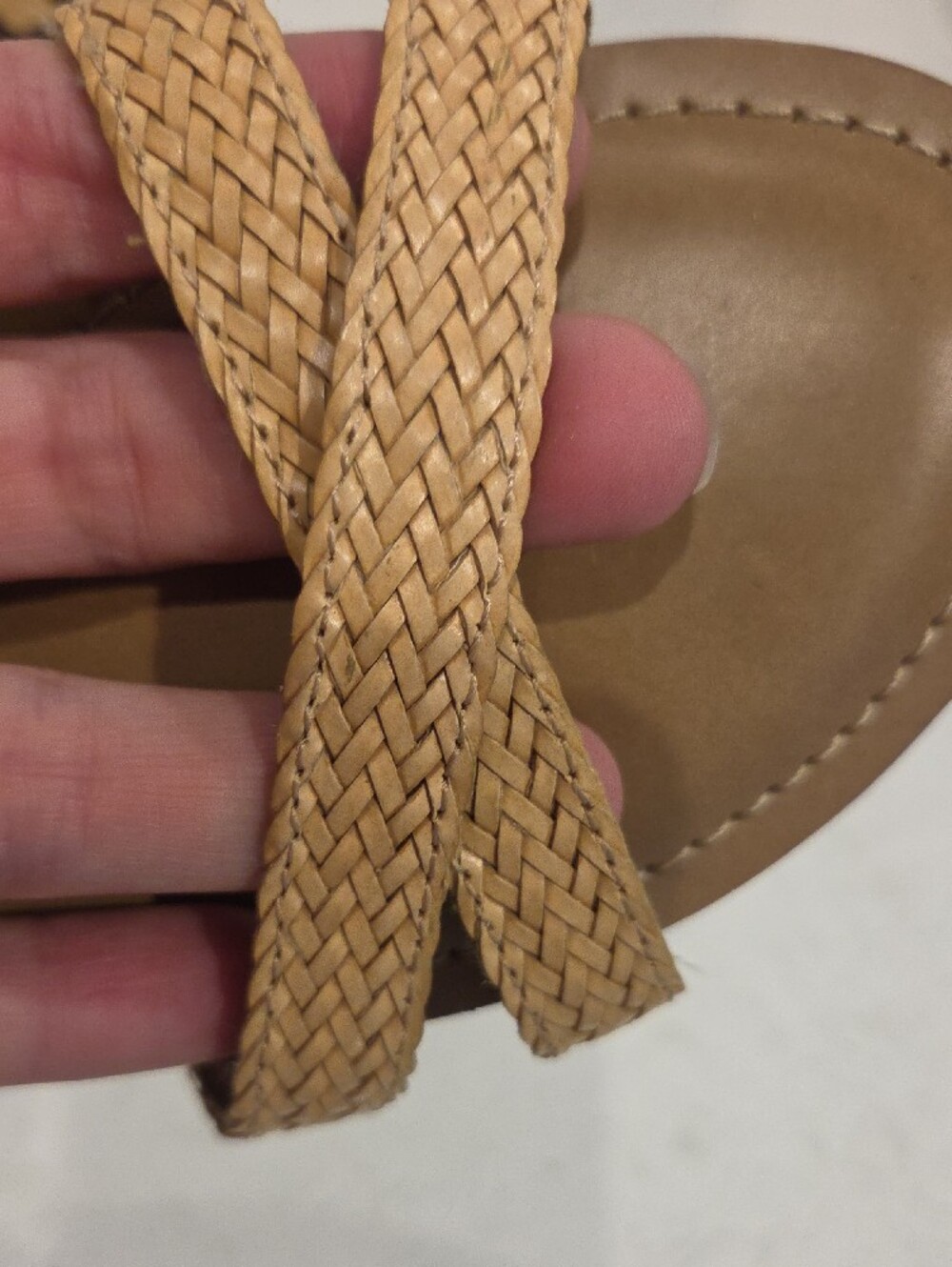 Casual Leopard & Tan Slide Sandals - Women's - Picture 7 of 8